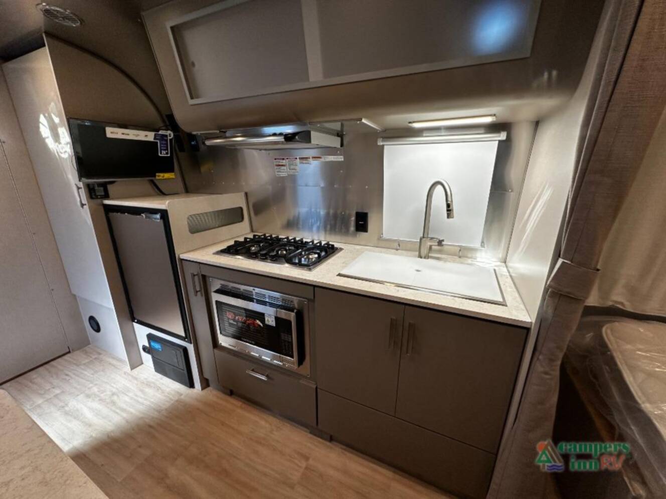 A photo of this 2026 Airstream Caravel 22FB