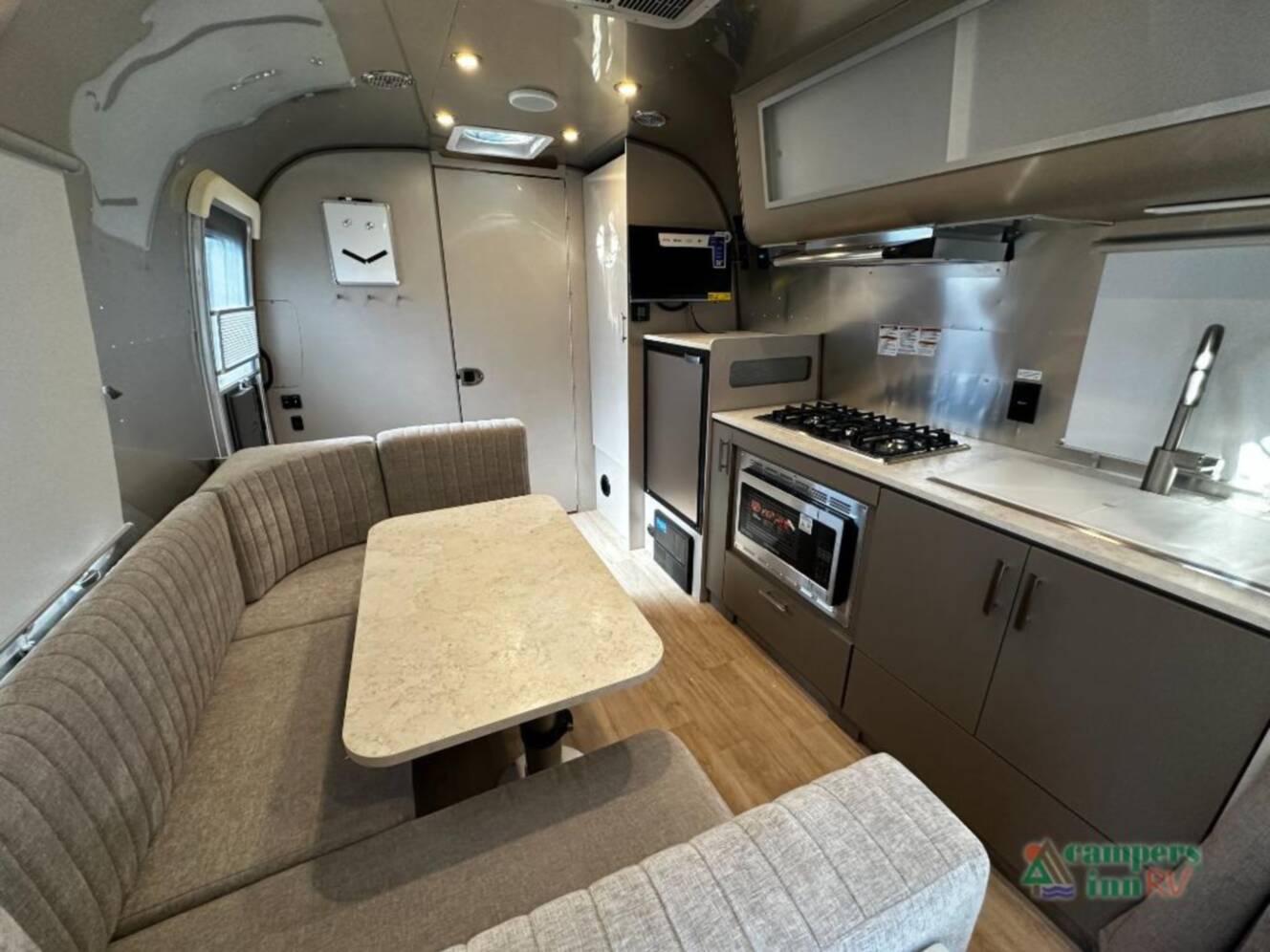 A photo of this 2026 Airstream Caravel 22FB