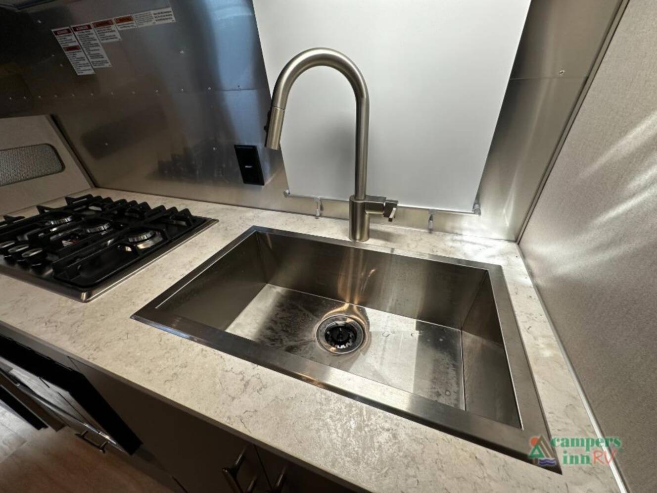 A photo of this 2026 Airstream Caravel 22FB