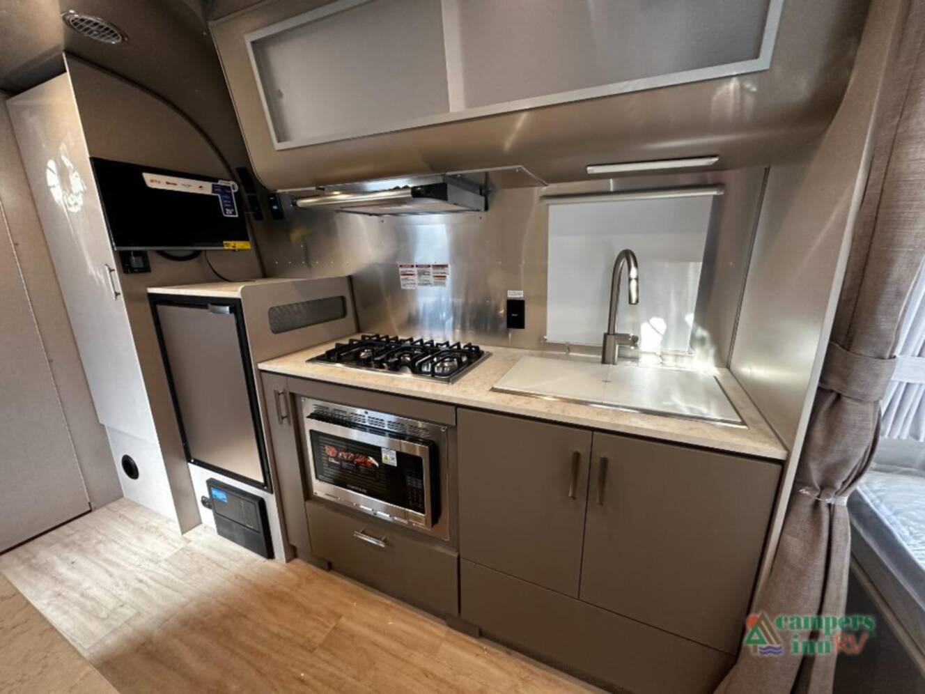 A photo of this 2026 Airstream Caravel 22FB