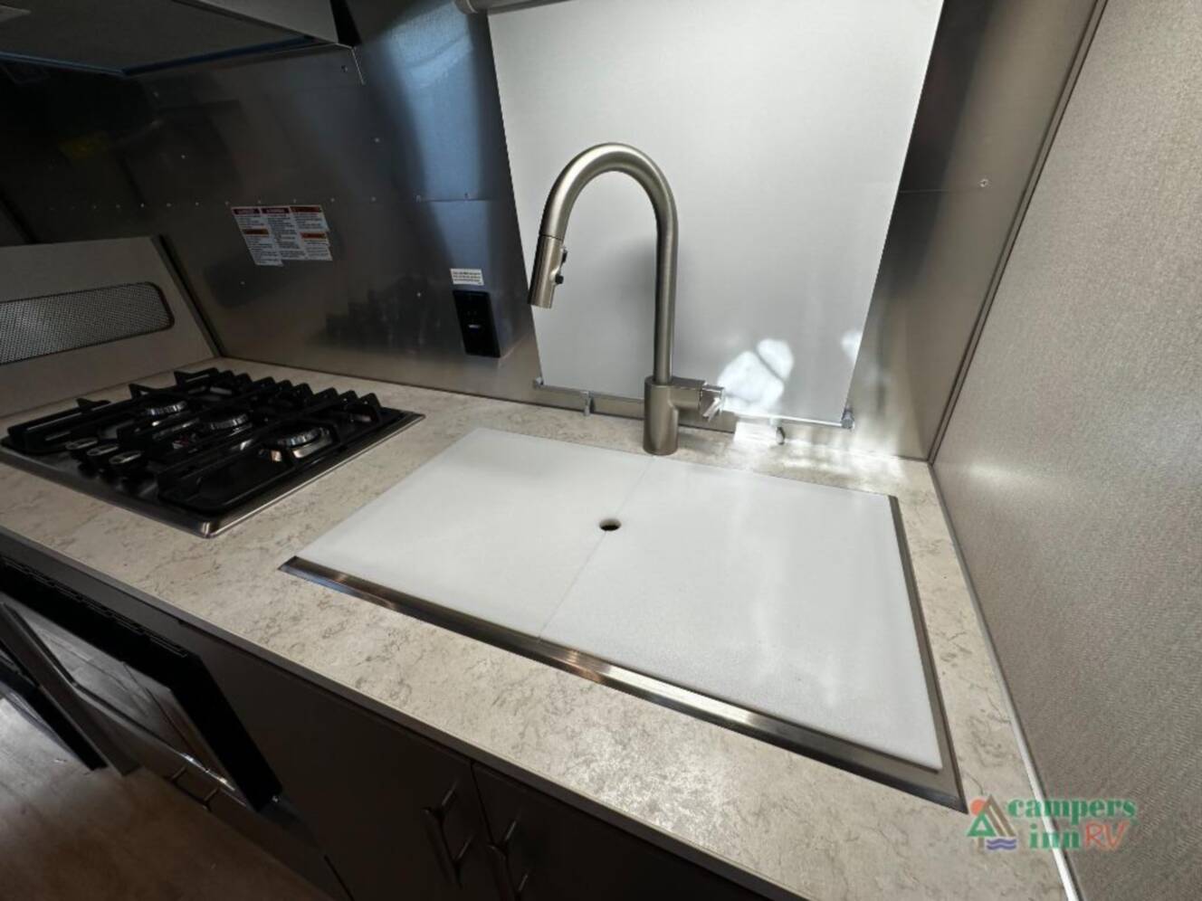 A photo of this 2026 Airstream Caravel 22FB
