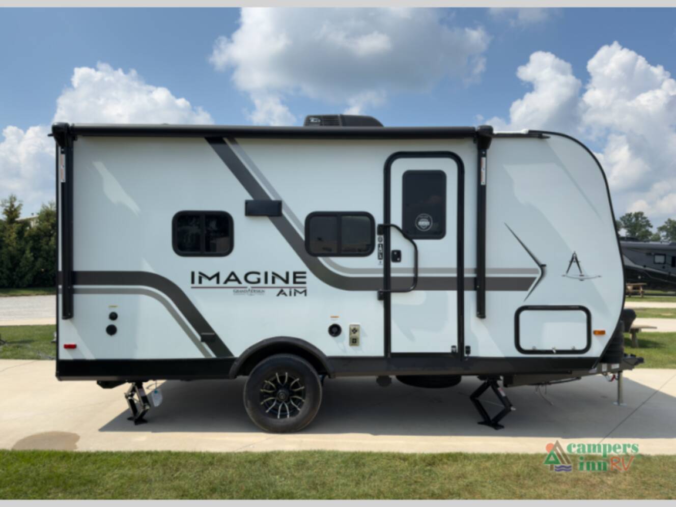 A photo of this 2026 Grand Design Imagine AIM 16MLA