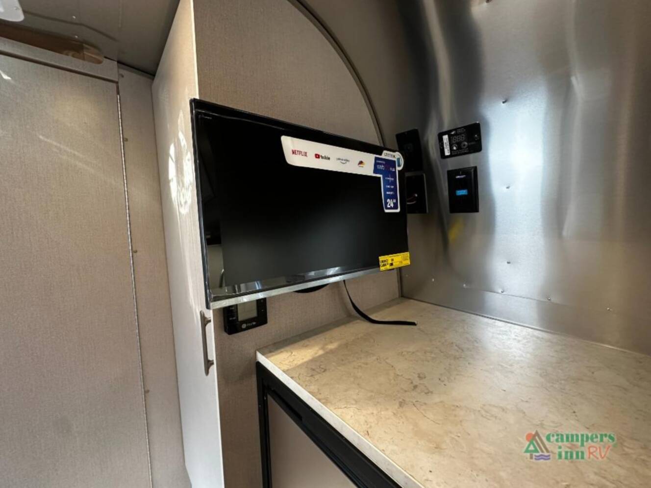 A photo of this 2026 Airstream Caravel 22FB