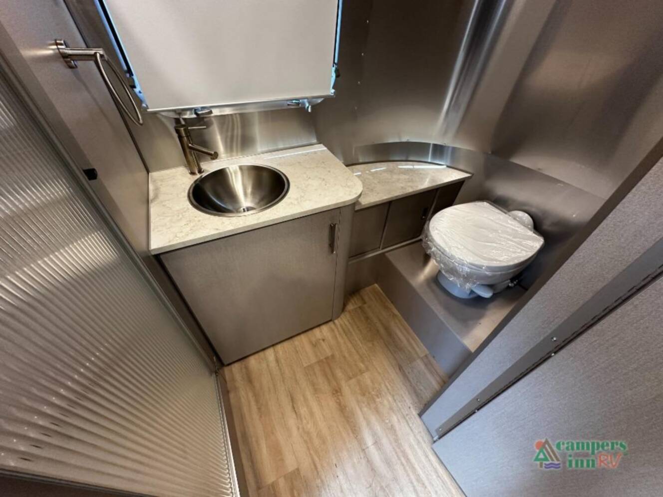 A photo of this 2026 Airstream Caravel 22FB