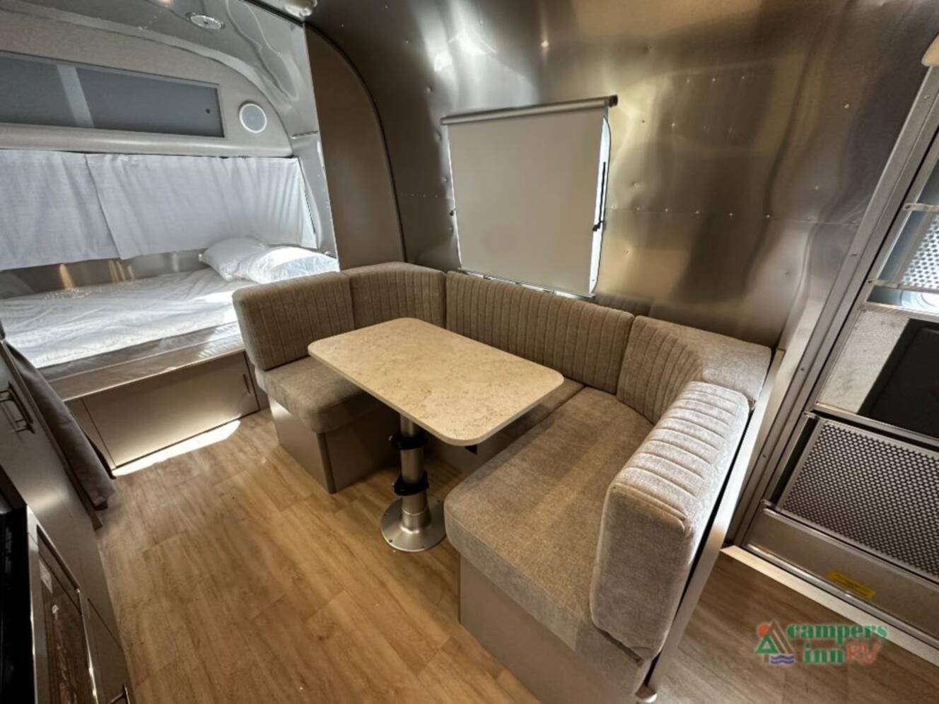 A photo of this 2026 Airstream Caravel 22FB