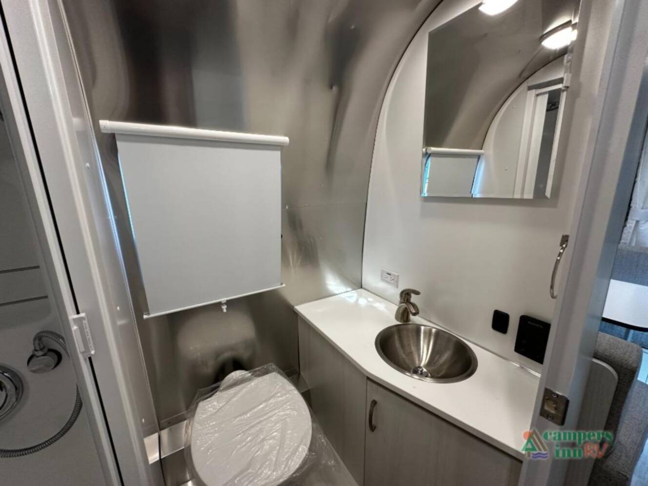A photo of this 2026 Airstream Bambi 20FB