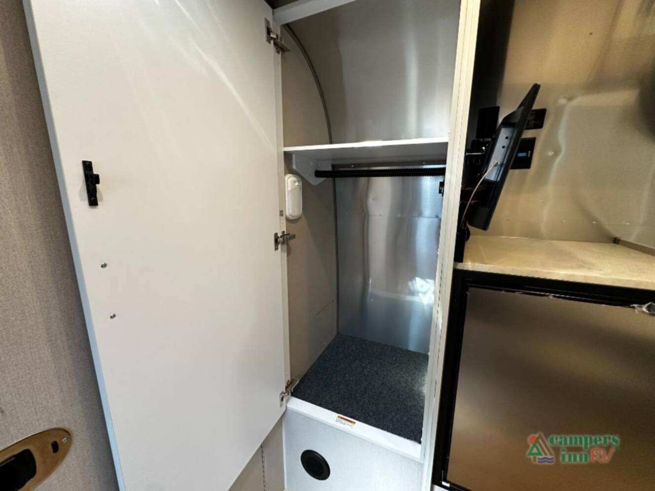 A photo of this 2026 Airstream Caravel 22FB