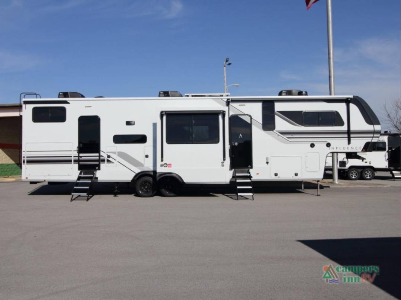 A photo of this 2026 Grand Design Influence 3904BH