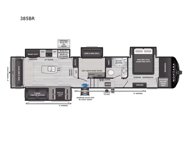 2024 Keystone Rv Montana High Country 385BR in kings mountain NC