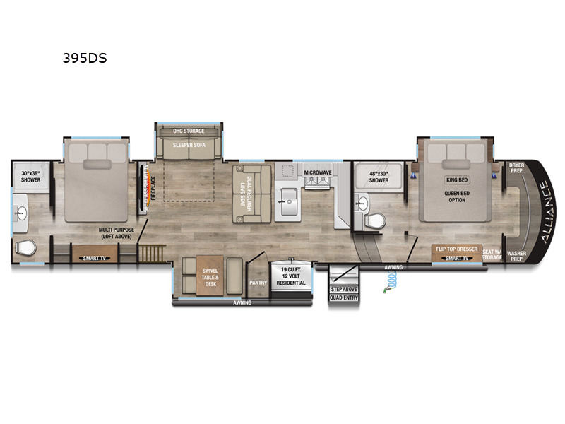 2026 Alliance Rv Paradigm 395DS in kings mountain NC