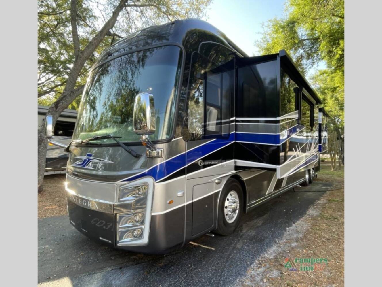 A photo of this 2022 Entegra Coach Cornerstone 45B