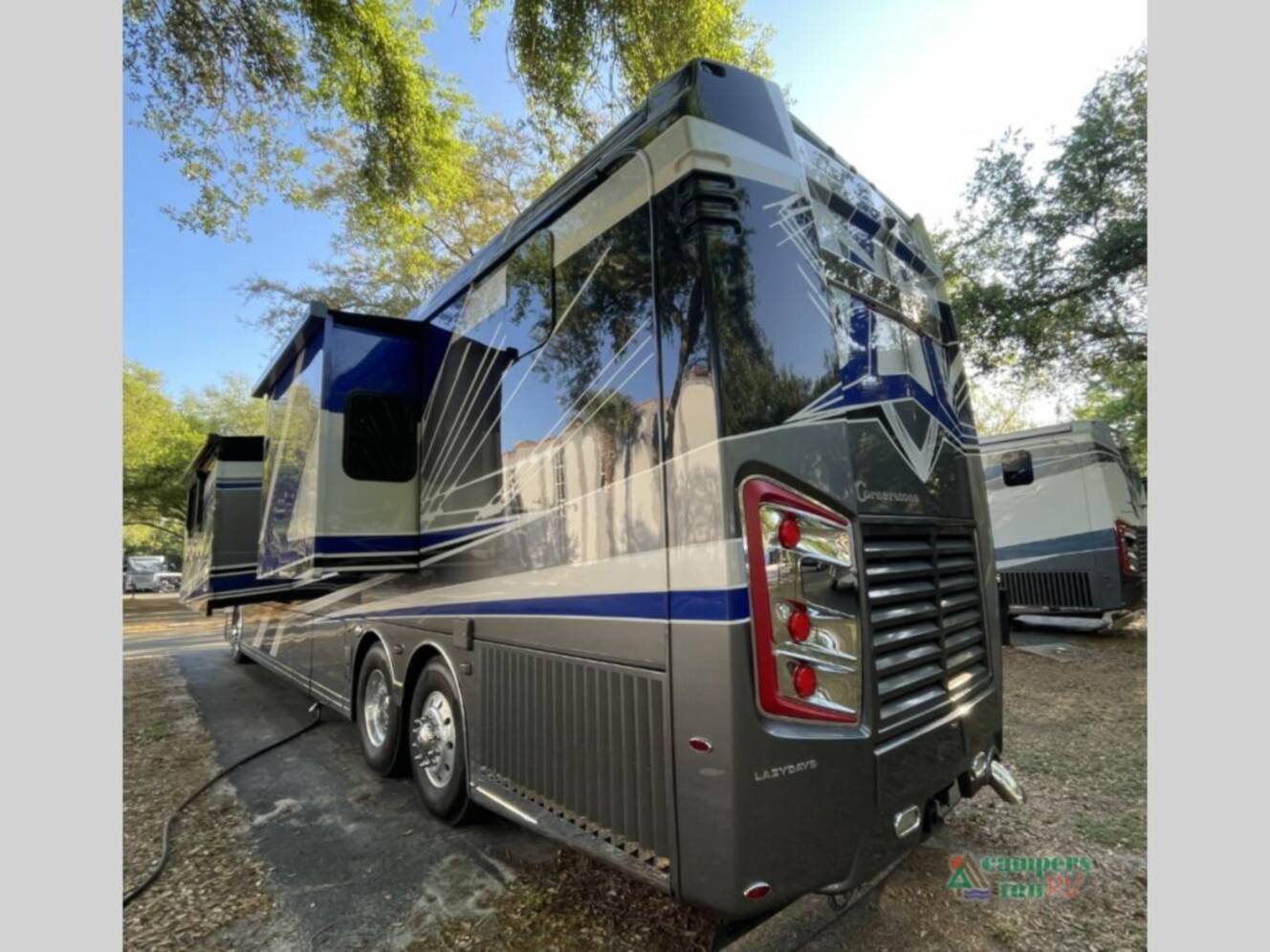 A photo of this 2022 Entegra Coach Cornerstone 45B