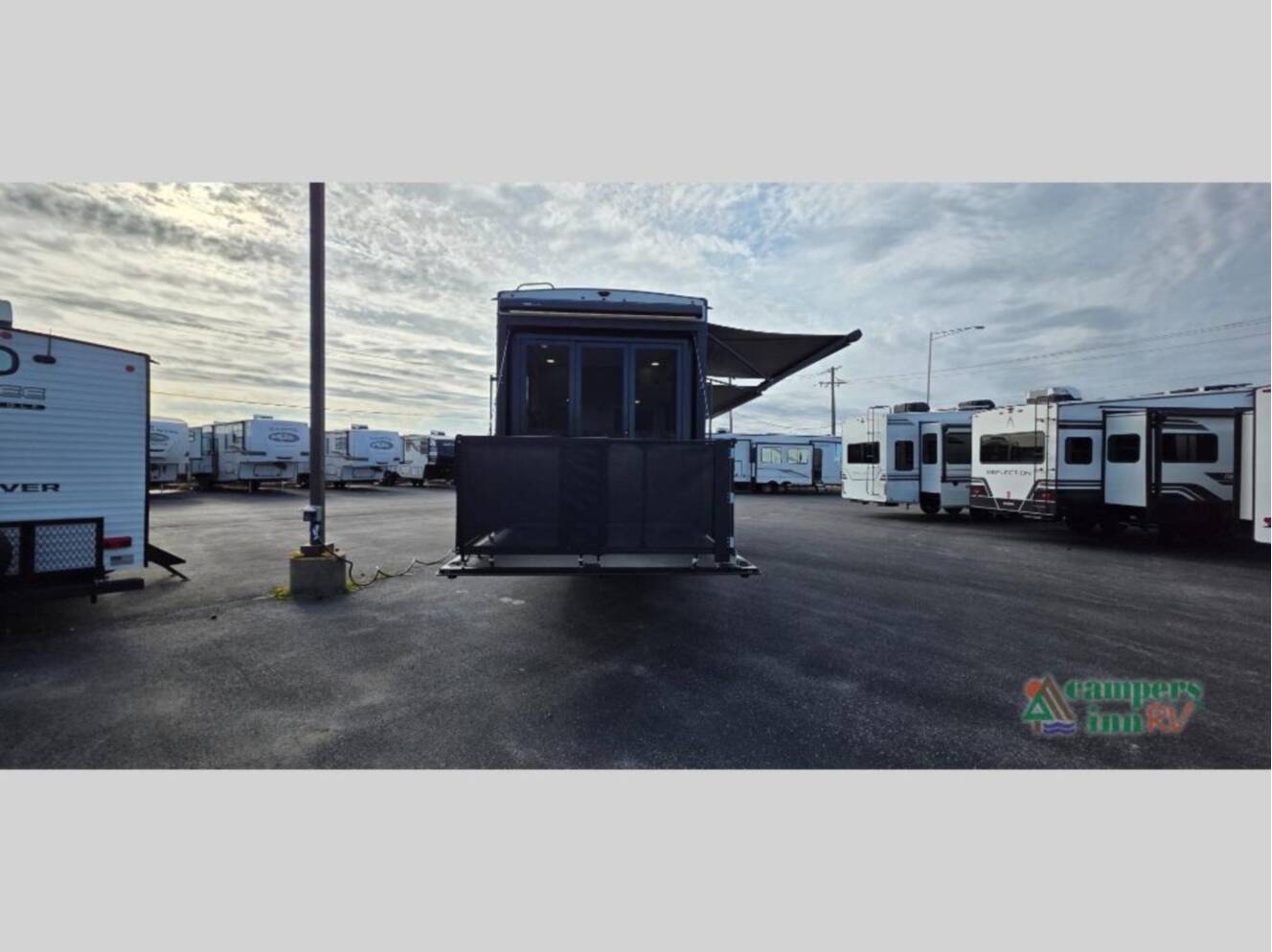 A photo of this 2026 Grand Design Momentum G-Class 350G