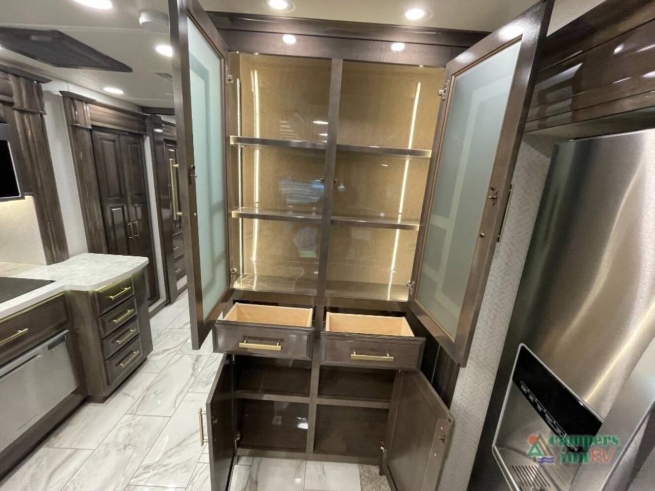 A photo of this 2022 Entegra Coach Cornerstone 45B