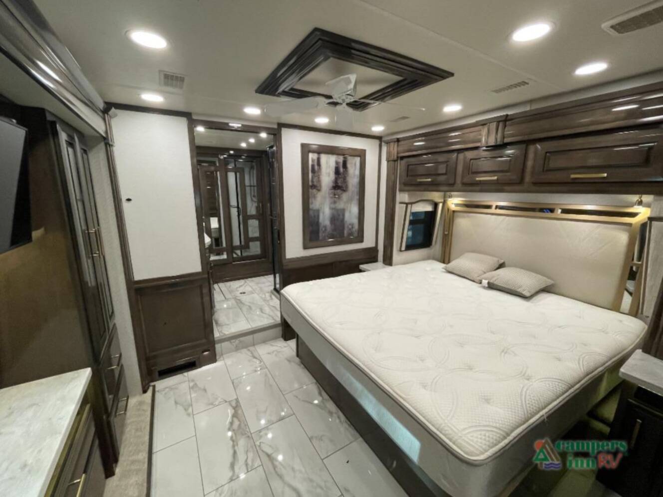 A photo of this 2022 Entegra Coach Cornerstone 45B