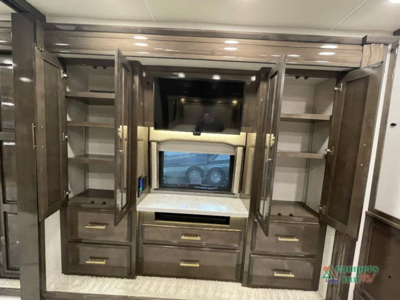 A photo of this 2022 Entegra Coach Cornerstone 45B