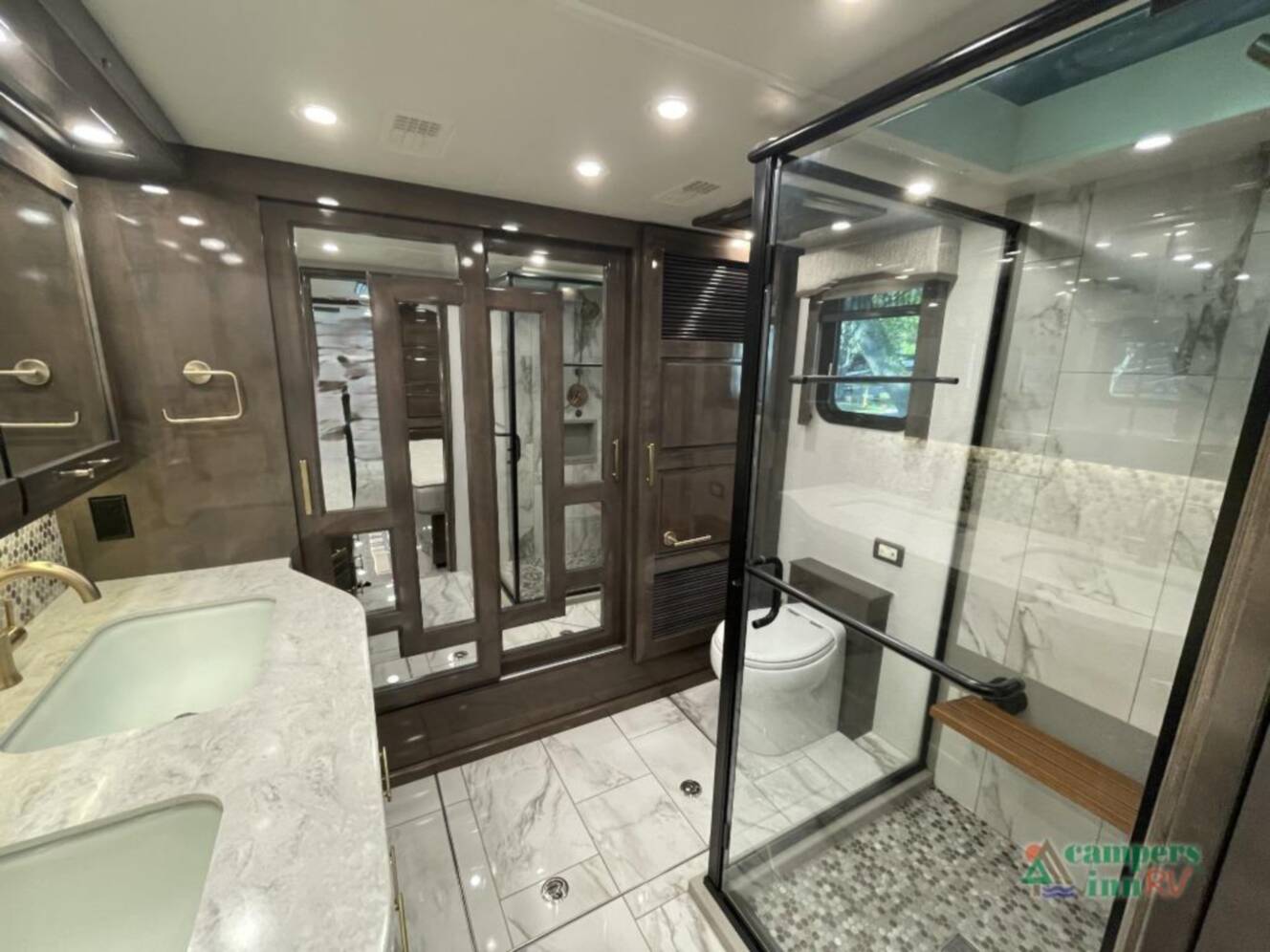 A photo of this 2022 Entegra Coach Cornerstone 45B
