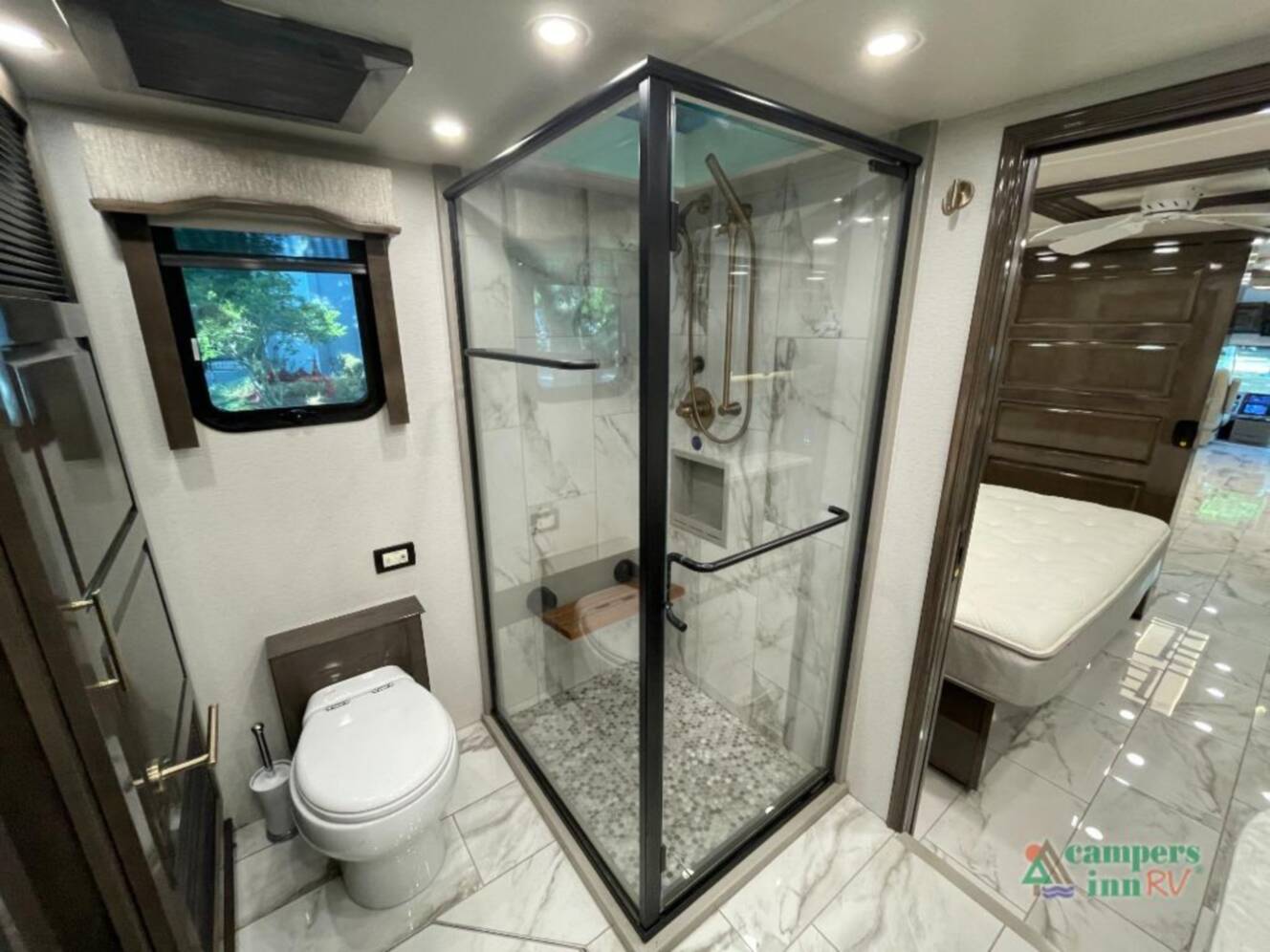 A photo of this 2022 Entegra Coach Cornerstone 45B