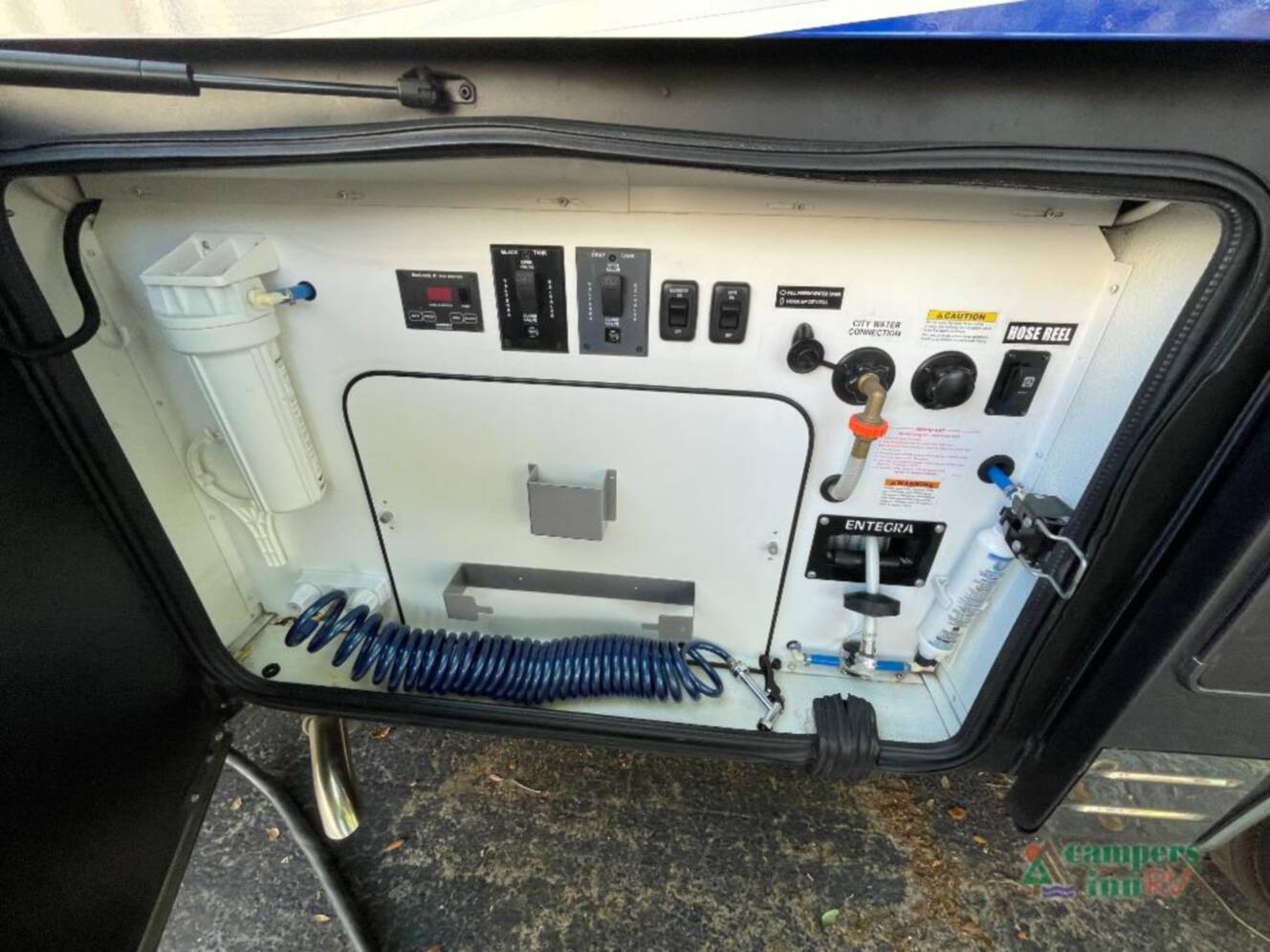 A photo of this 2022 Entegra Coach Cornerstone 45B