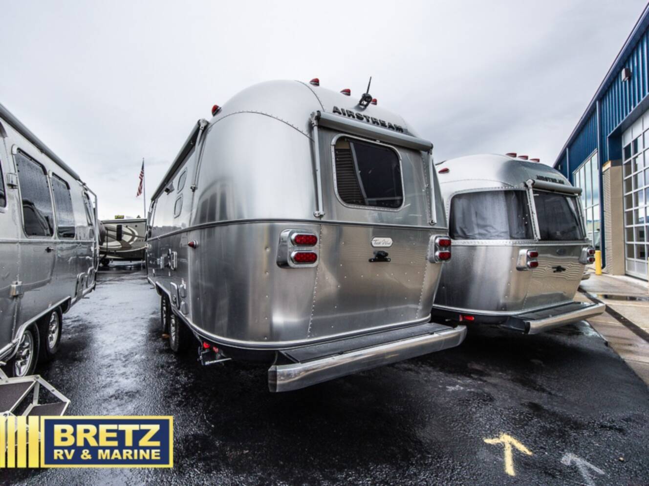 A photo of this 2025 Airstream Trade Wind 23FB