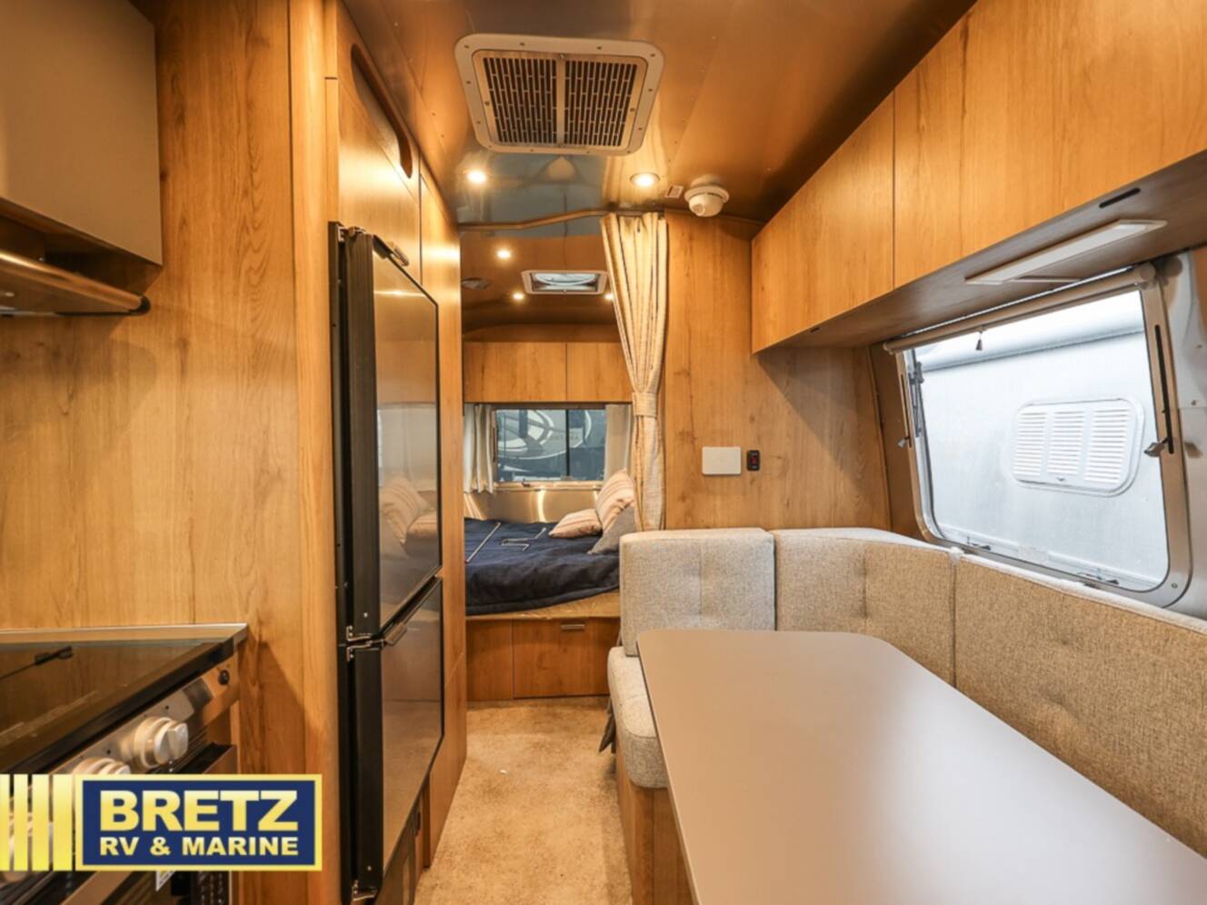 A photo of this 2025 Airstream Trade Wind 23FB