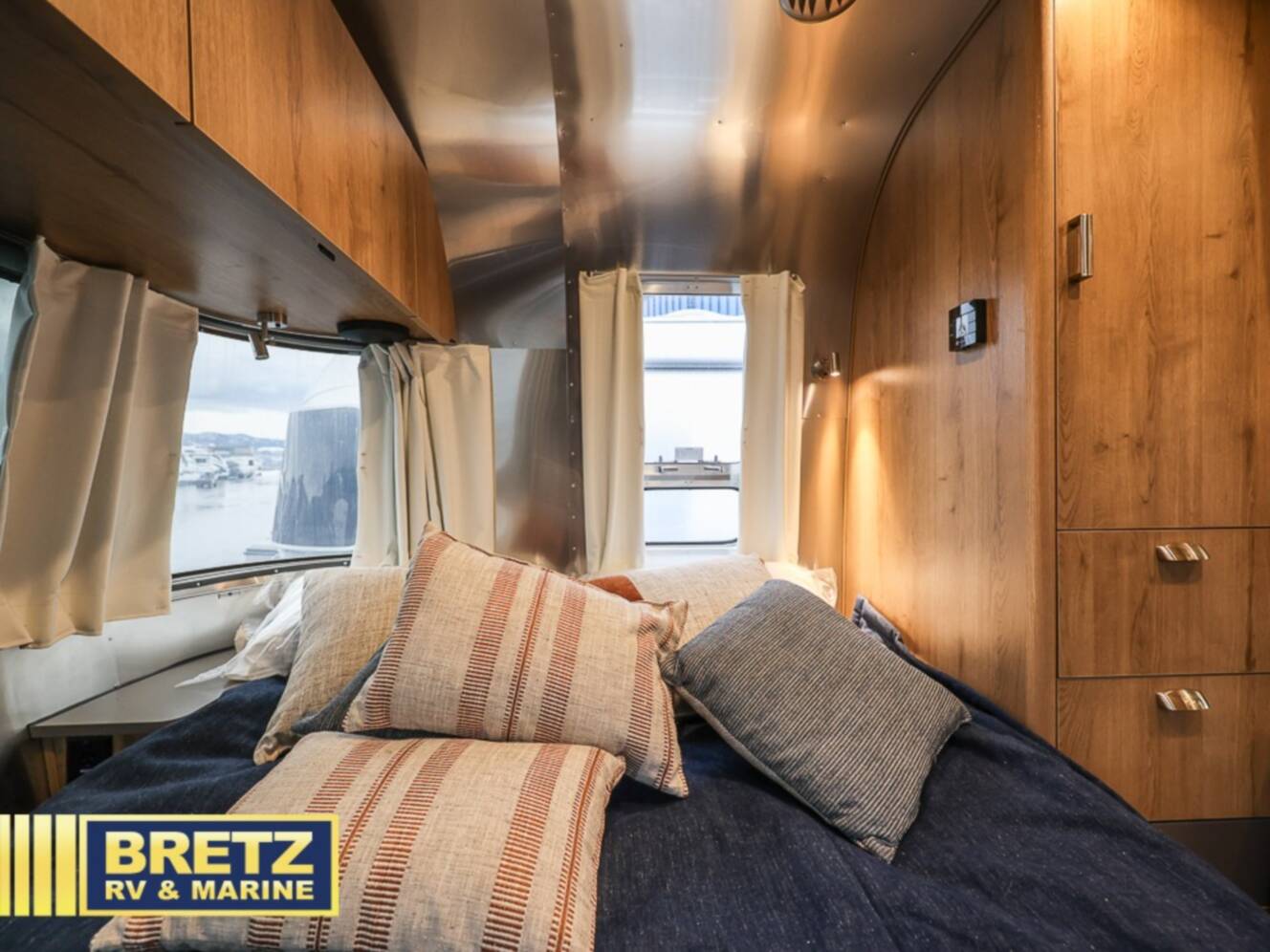 A photo of this 2025 Airstream Trade Wind 23FB