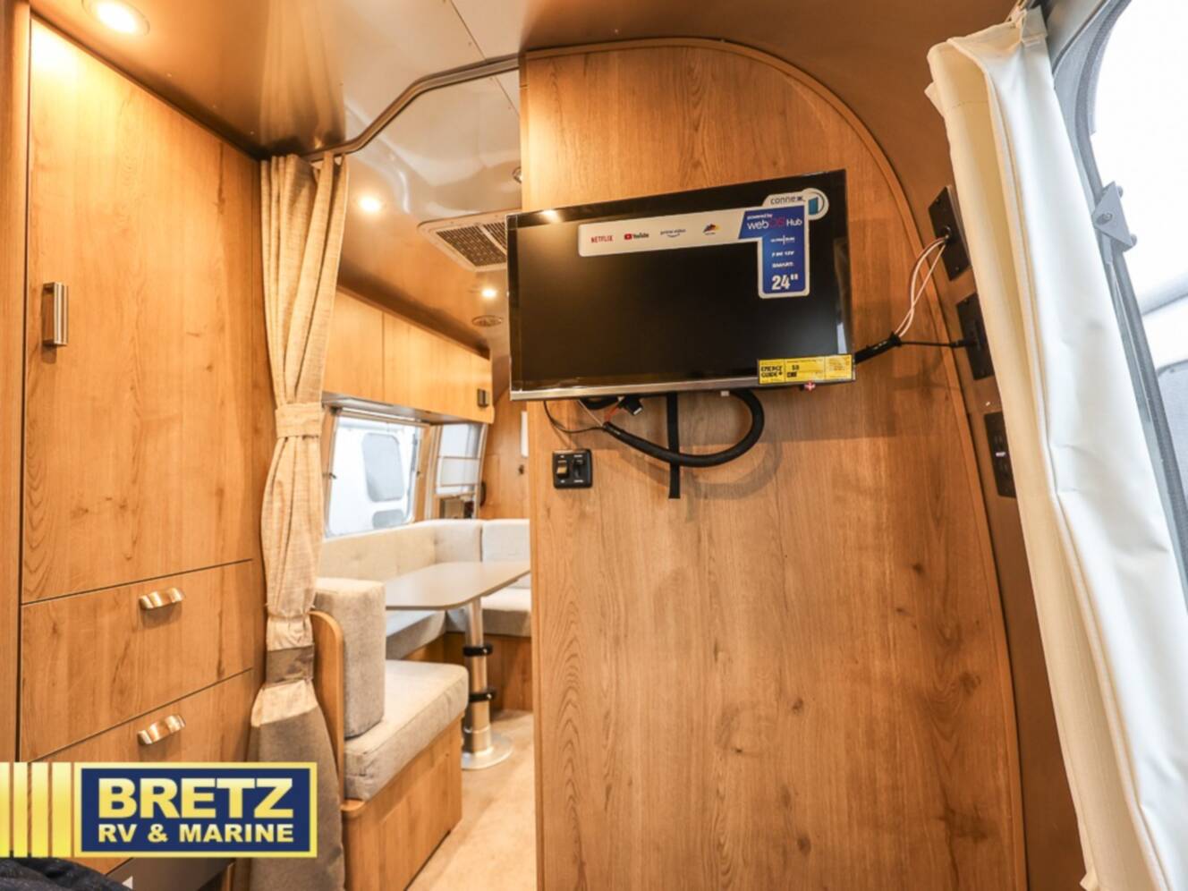 A photo of this 2025 Airstream Trade Wind 23FB