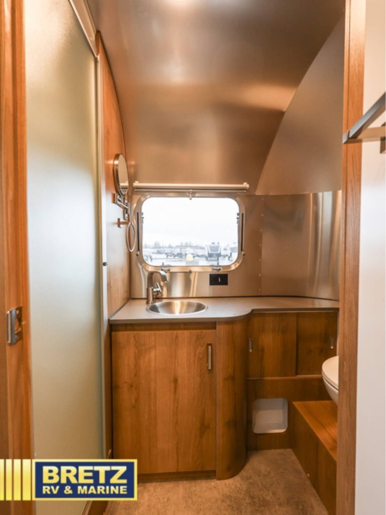 A photo of this 2025 Airstream Trade Wind 23FB