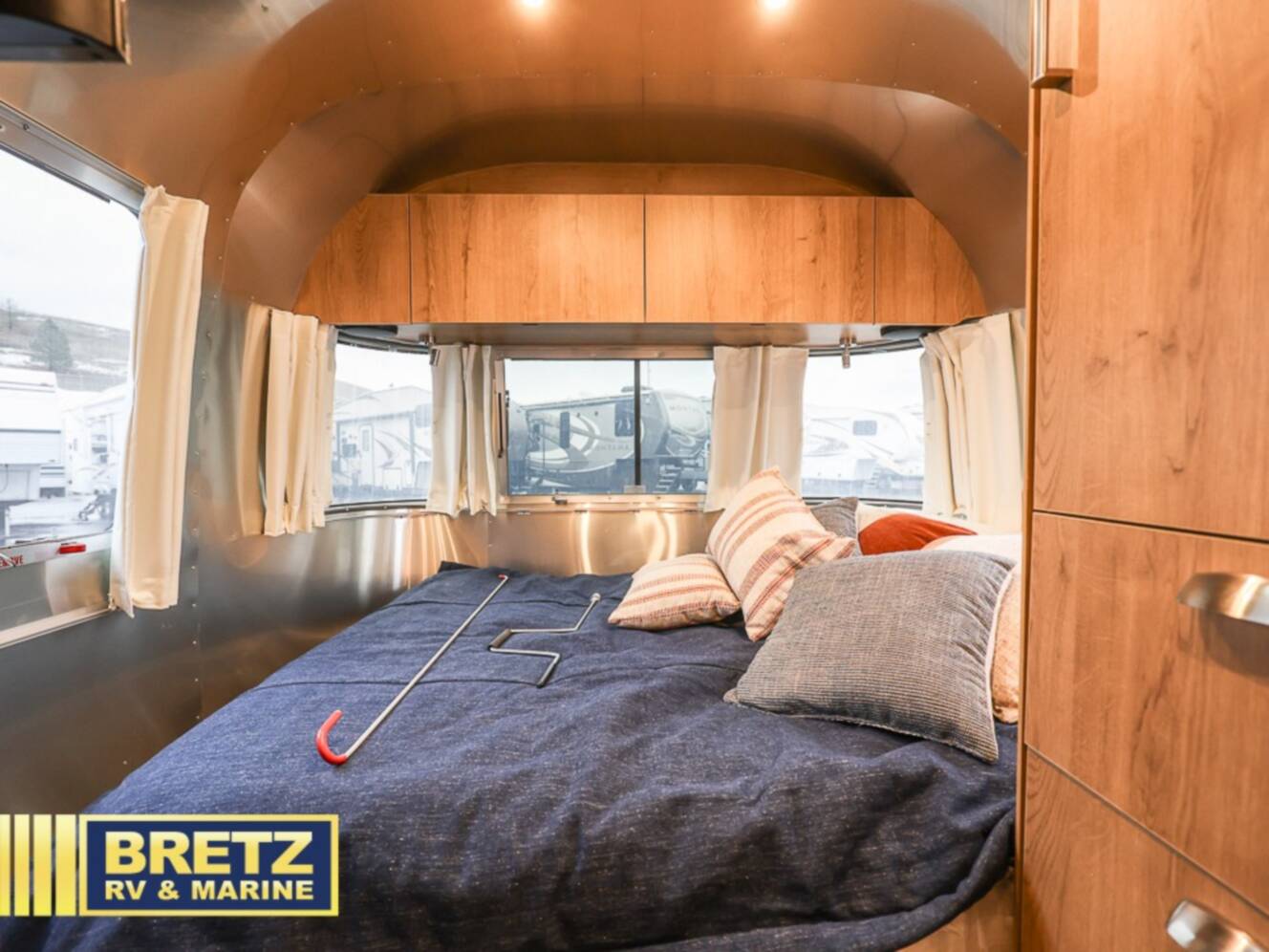A photo of this 2025 Airstream Trade Wind 23FB
