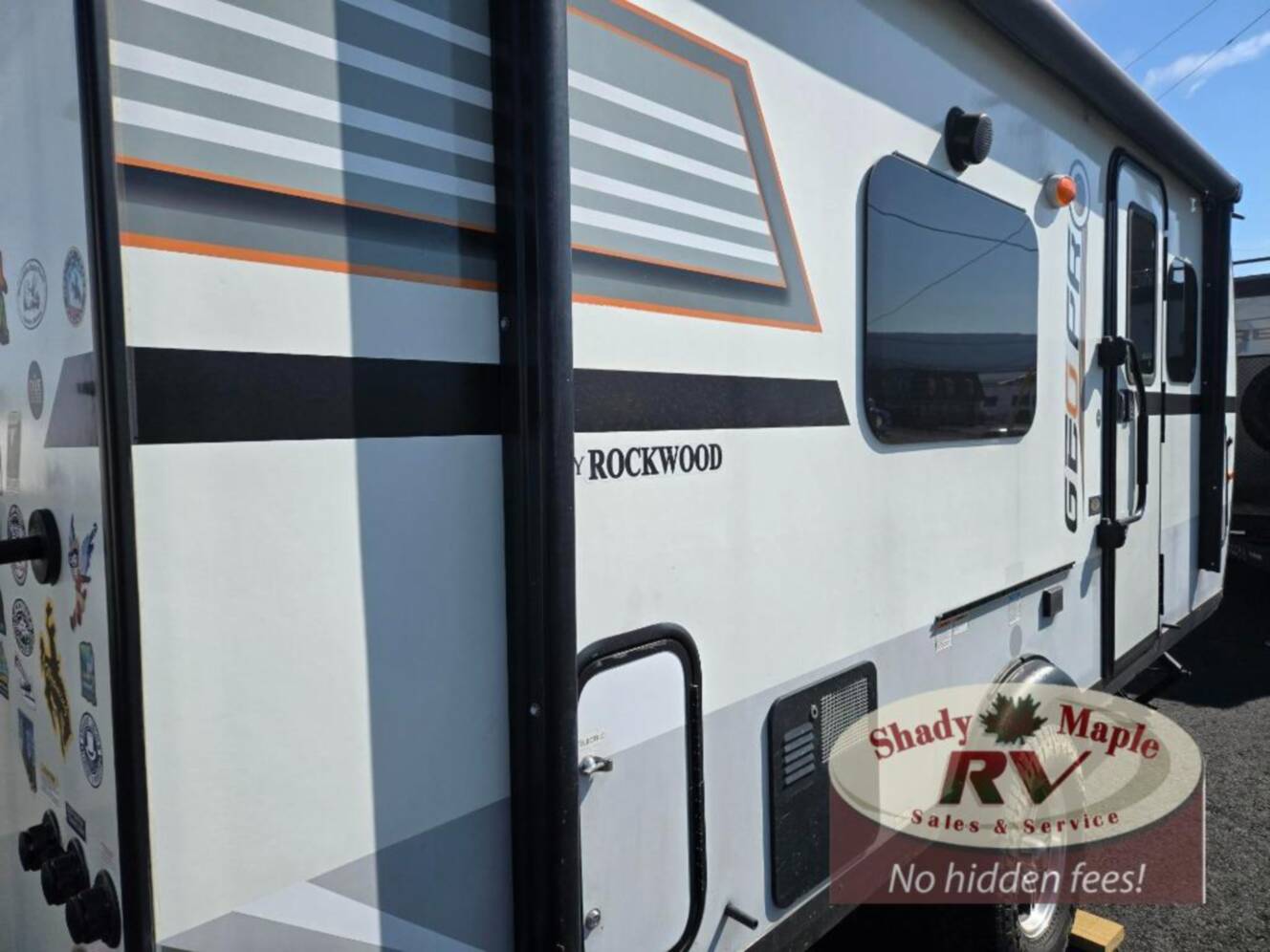 A photo of this 2020 Forest River Rv Rockwood GEO Pro 19FD