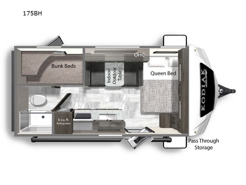2022 Dutchmen Rv Kodiak Cub 175BH in georgetown TX