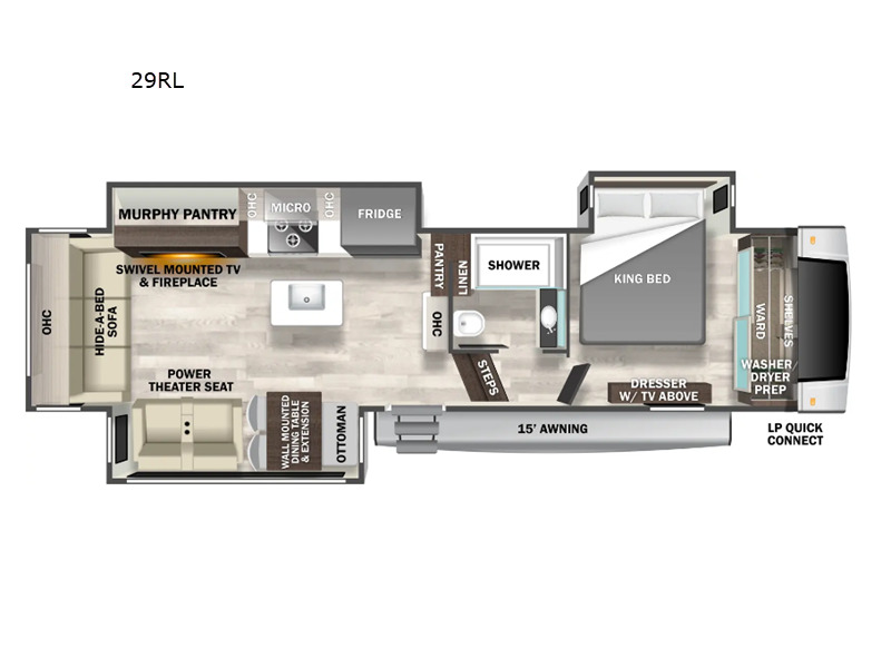 2026 Forest River Rv Cedar Creek Experience 29RL 2925RL in jasper GA