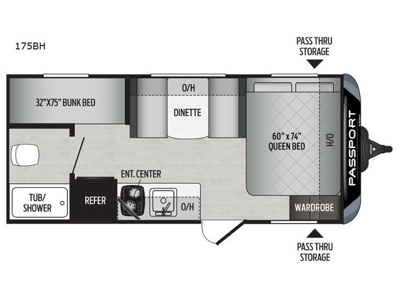 2019 Keystone Rv Passport 175BH Express in bath PA