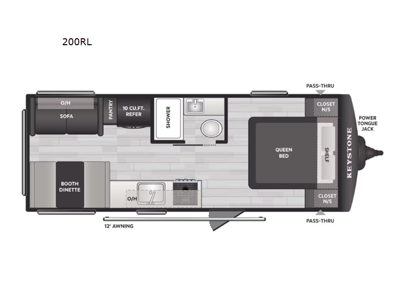 2026 Keystone Rv Hideout Sport 200RL in hot springs AR