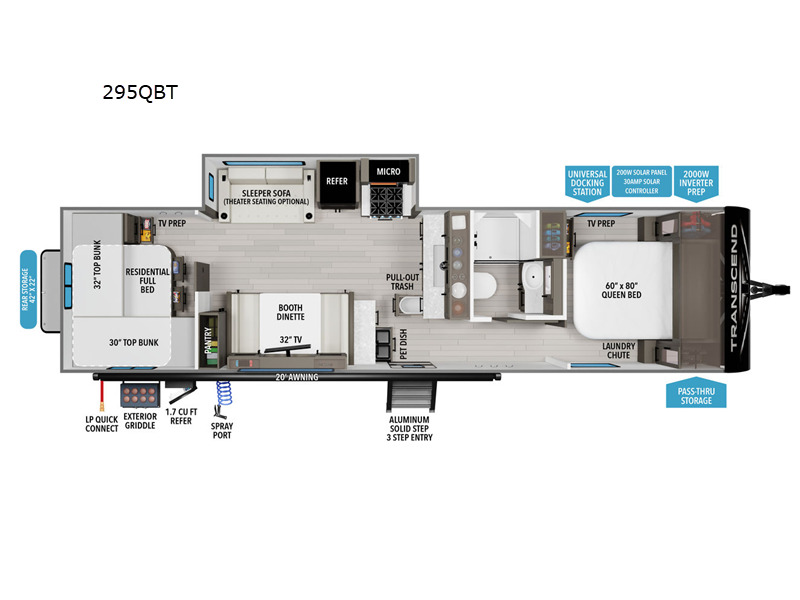 2026 Grand Design Transcend 295QBT in gilroy CA
