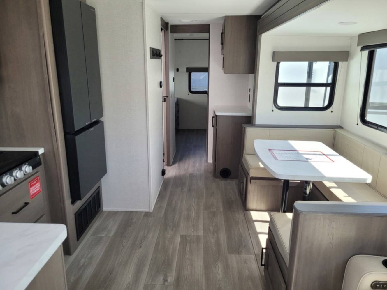 A photo of this 2026 Grand Design Transcend 325BHT