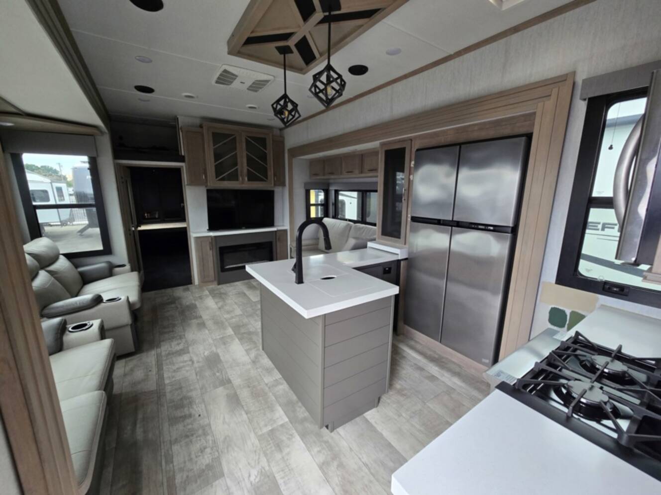 A photo of this 2023 Grand Design Momentum 395MS