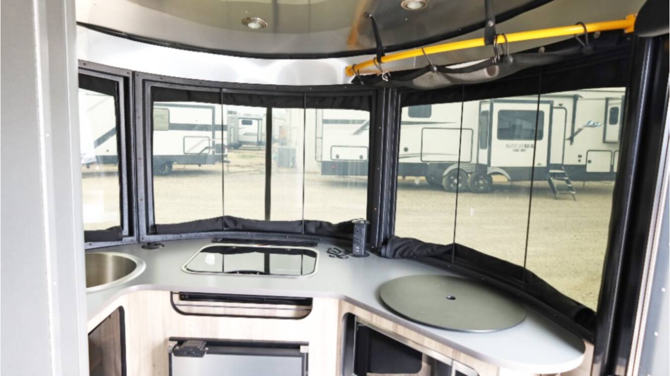 A photo of this 2021 Airstream Basecamp 16X