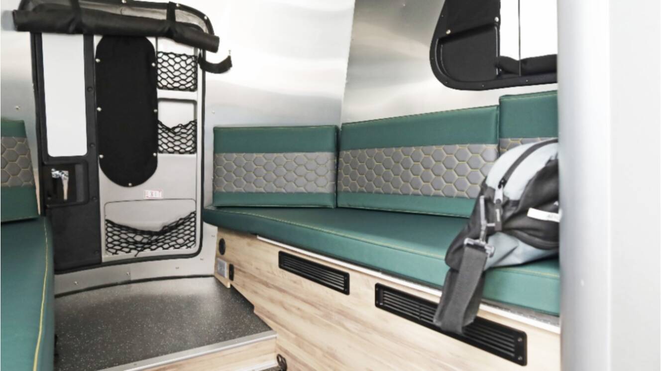 A photo of this 2021 Airstream Basecamp 16X