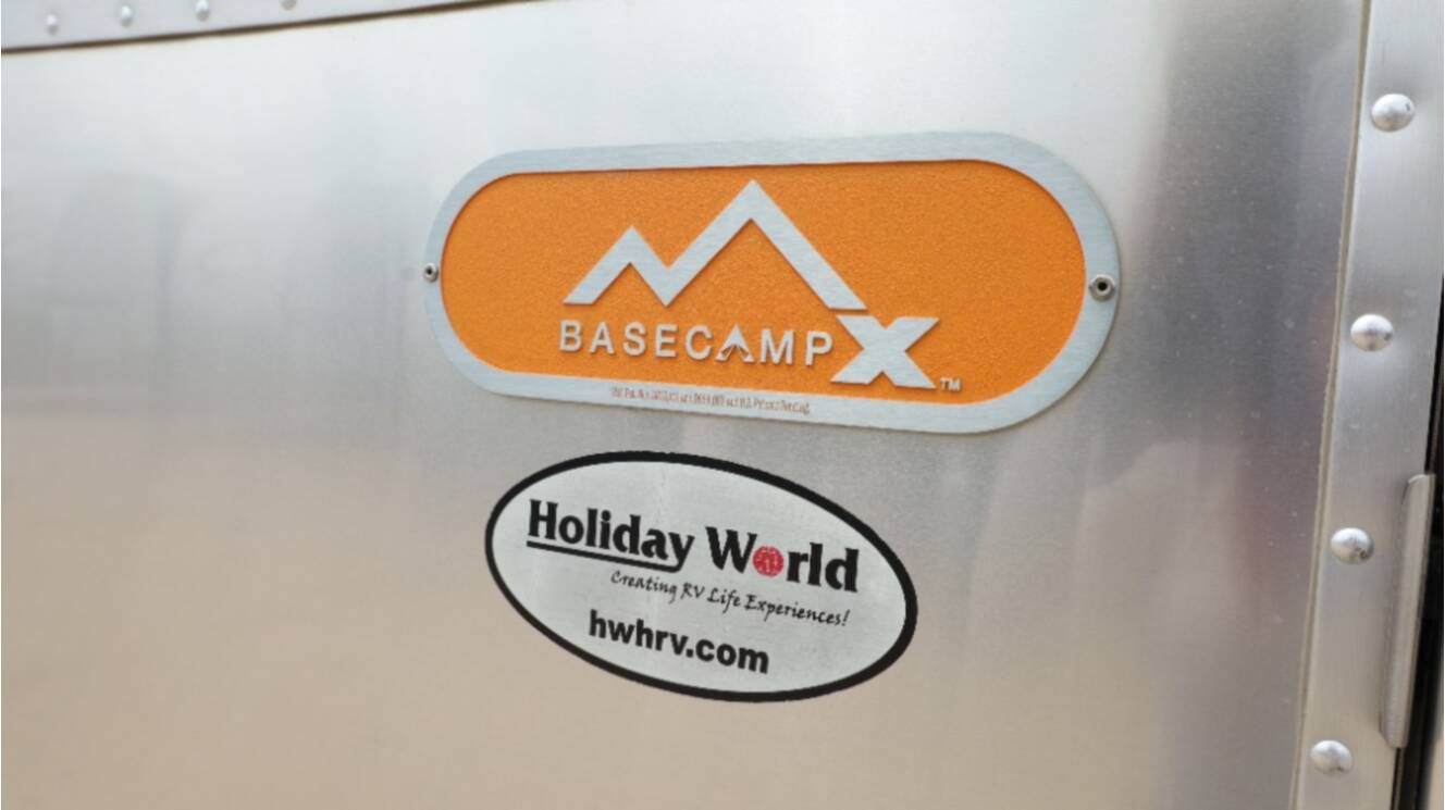 A photo of this 2021 Airstream Basecamp 16X