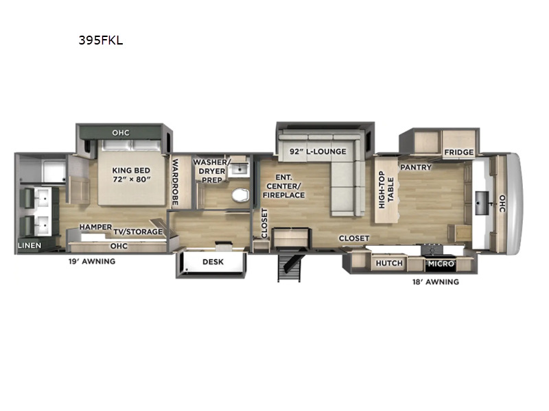 2026 Forest River Rv River Ranch 395FKL in bunker hill IN