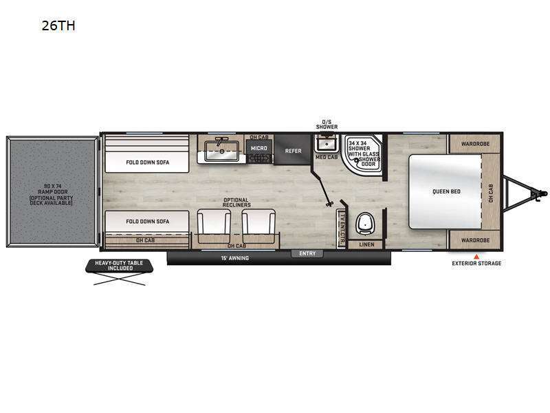 2026 Coachmen Rv Catalina Trail Blazer 26TH in bunker hill IN