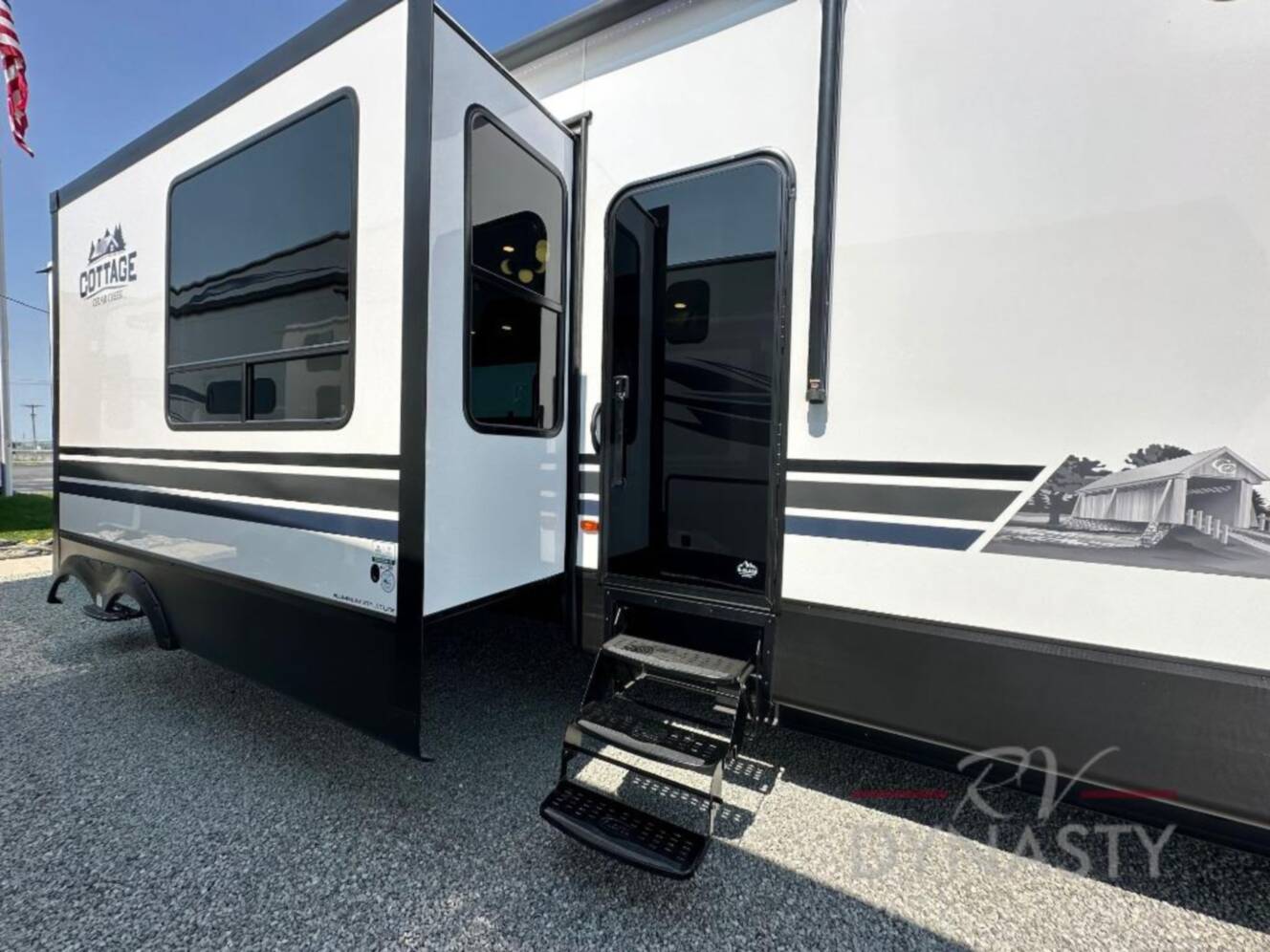 A photo of this 2026 Forest River Rv Cedar Creek Cottage 40CBK