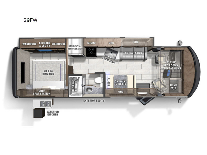 2022 Coachmen Rv Mirada 29FW in middlebury IN