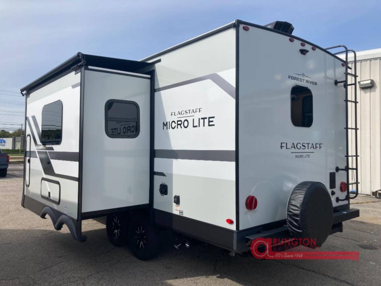 A photo of this 2026 Forest River Rv Flagstaff Micro Lite 22SQS