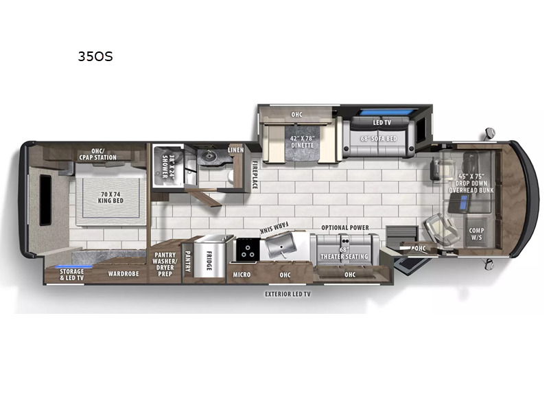 2023 Coachmen Rv Mirada 35OS in desert hot springs CA