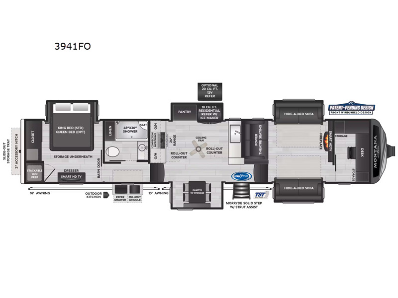 2025 Keystone Rv Montana 3941FO in alvarado TX