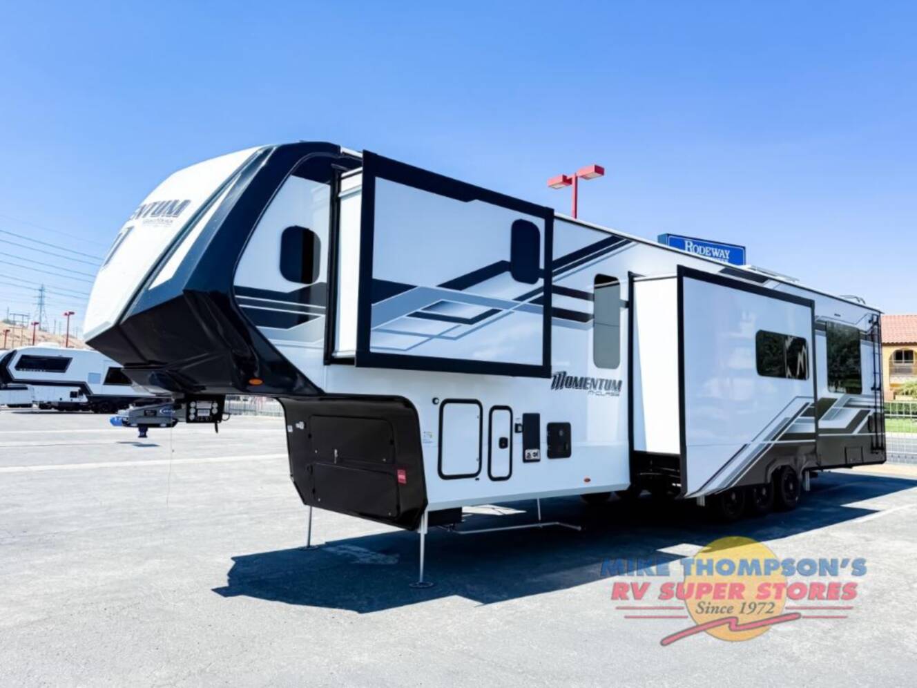A photo of this 2026 Grand Design Momentum M-Class 395MS