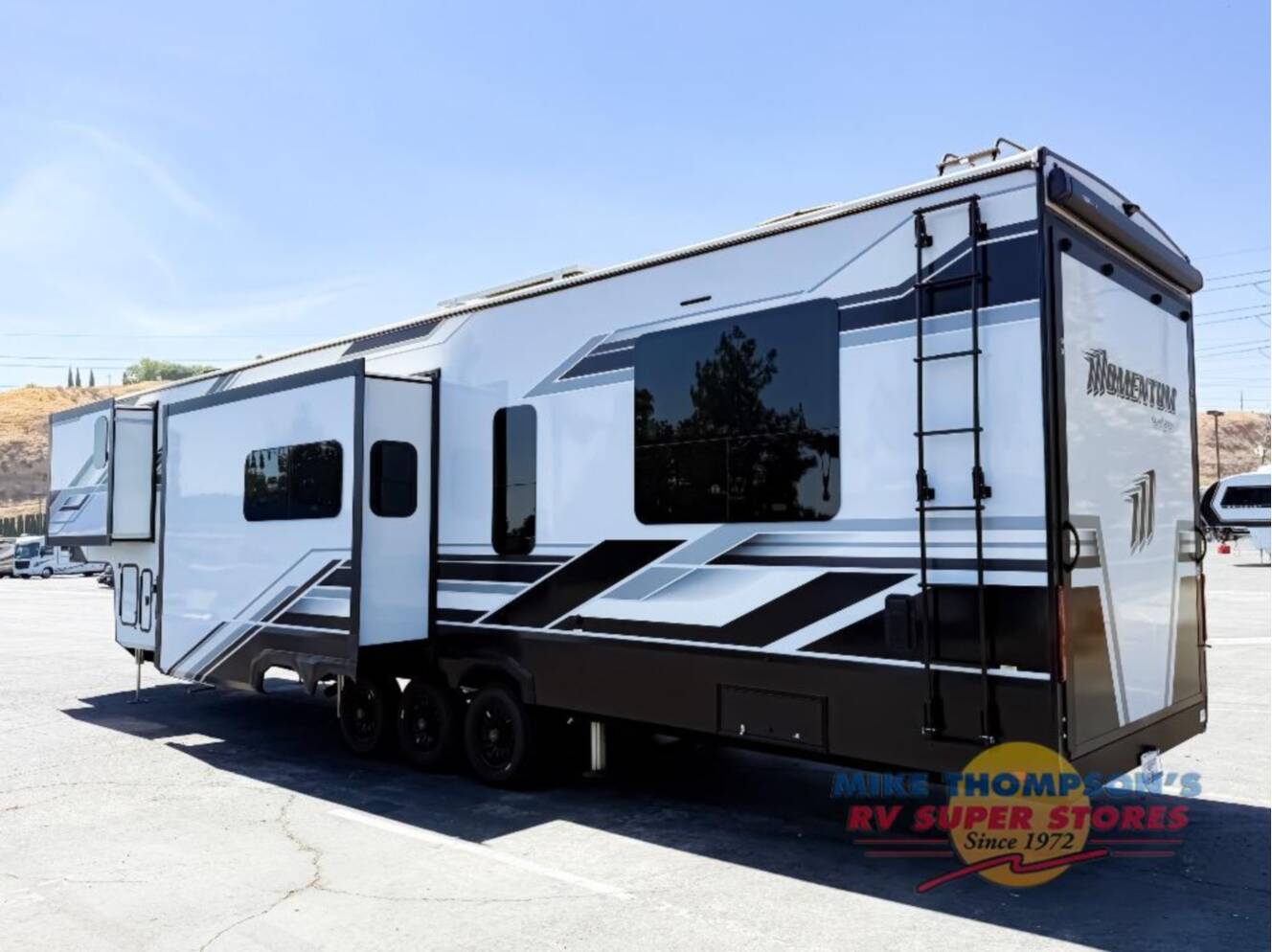 A photo of this 2026 Grand Design Momentum M-Class 395MS