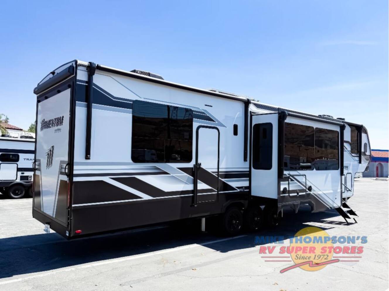 A photo of this 2026 Grand Design Momentum M-Class 395MS